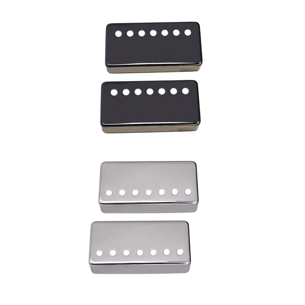 4 Pieces Brass Humbucker Pickup Cover for LP Electric Guitar Parts