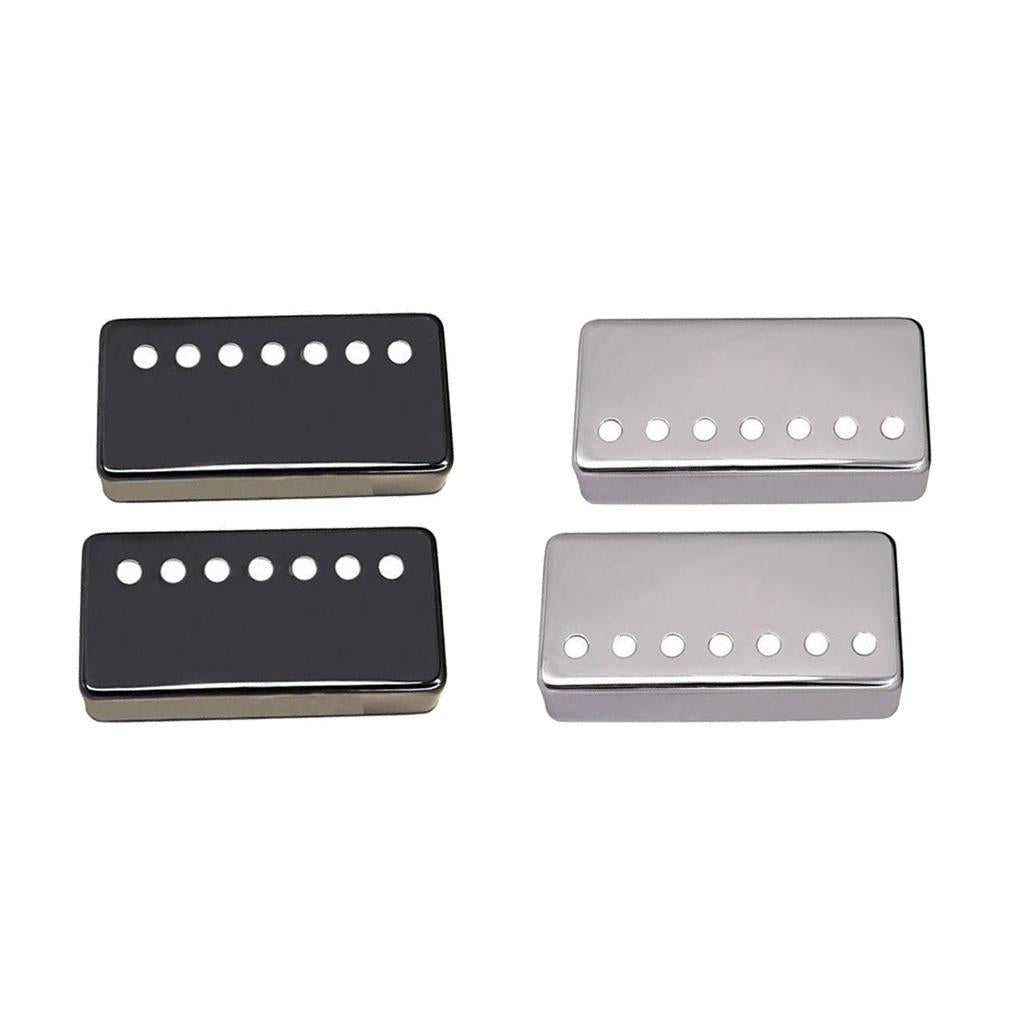 4 Pieces Brass Humbucker Pickup Cover for LP Electric Guitar Parts