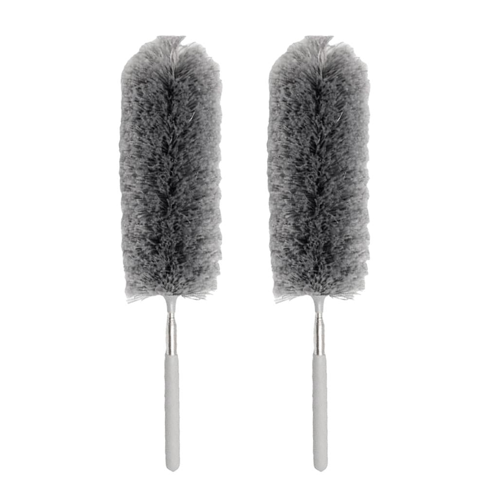 2 pieces Microfiber Bendable Extension Hand Duster Washable Cleaning Dust