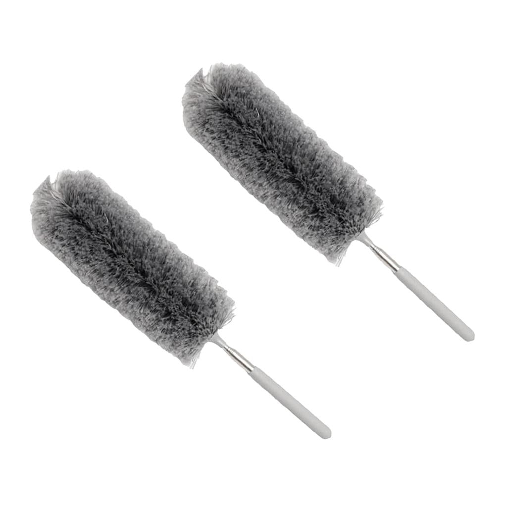 2 pieces Microfiber Bendable Extension Hand Duster Washable Cleaning Dust