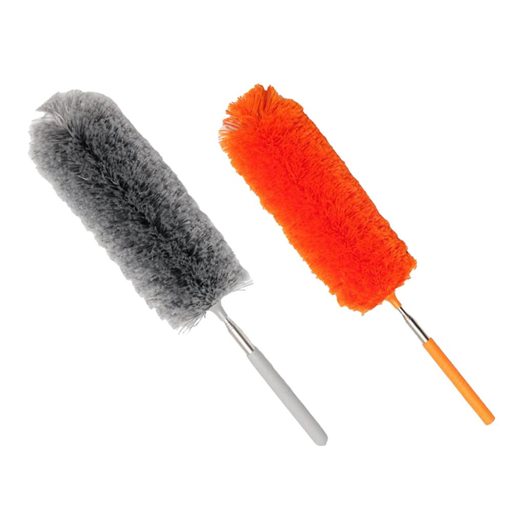 2 Pack Microfiber Bendable Extension Hand Duster Washable Cleaning Dust