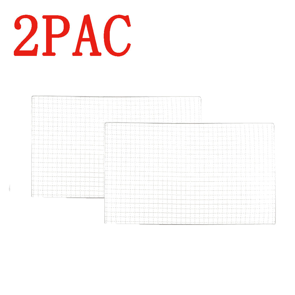 2x Stainless Steel Barbecue Cooking Grilled Chicken Mesh BBQ Replacement