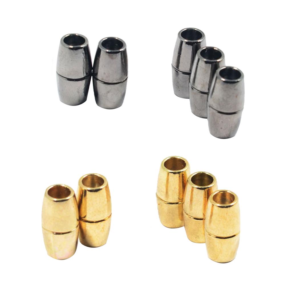 10 Pieces Alloy Magnetic Clasp for DIY Bracelet Necklace Findings Multicolor