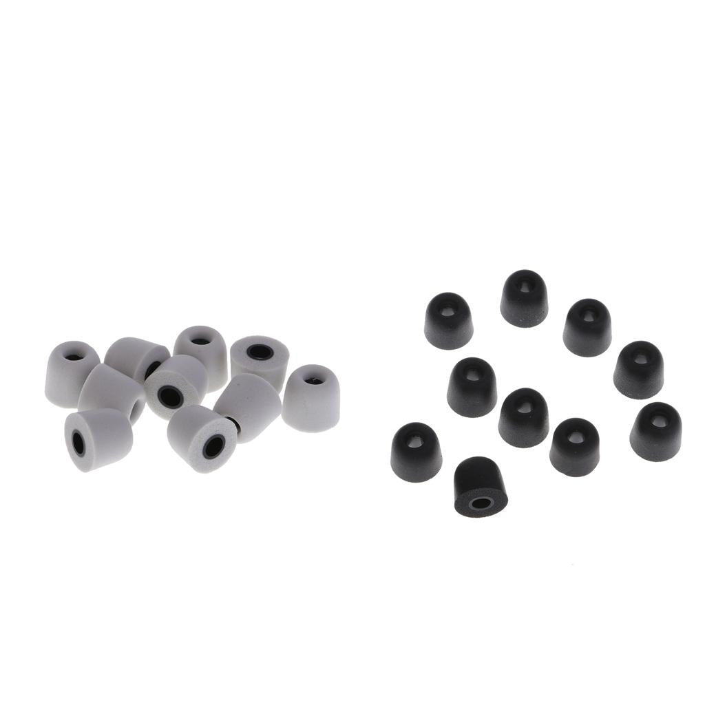 20 Pieces Earbud Memory Foam Eartips Earplug Tips For InEar Headphone 4.5 mm