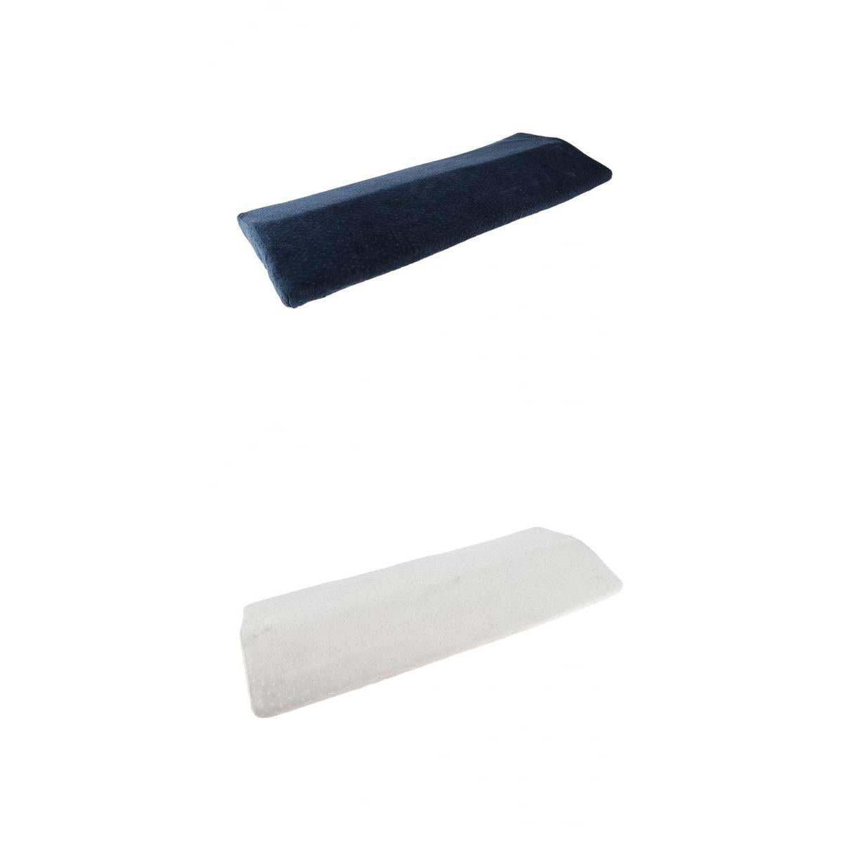 2 Pieces Triangle Lumbar Support Wedge Pillow Bed Waist Cushion for Sleeping