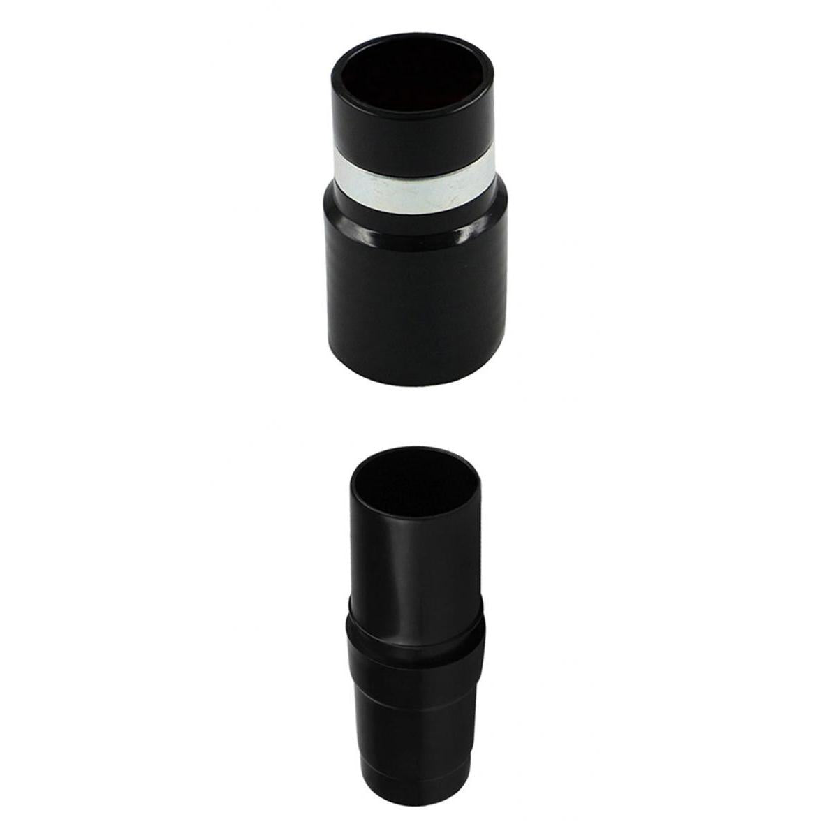 2 x Vacuum Cleaner Brush Nozzle Hose Connector Adapter 32mm Black