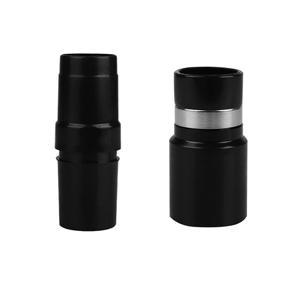 2 x Vacuum Cleaner Brush Nozzle Hose Connector Adapter 32mm Black