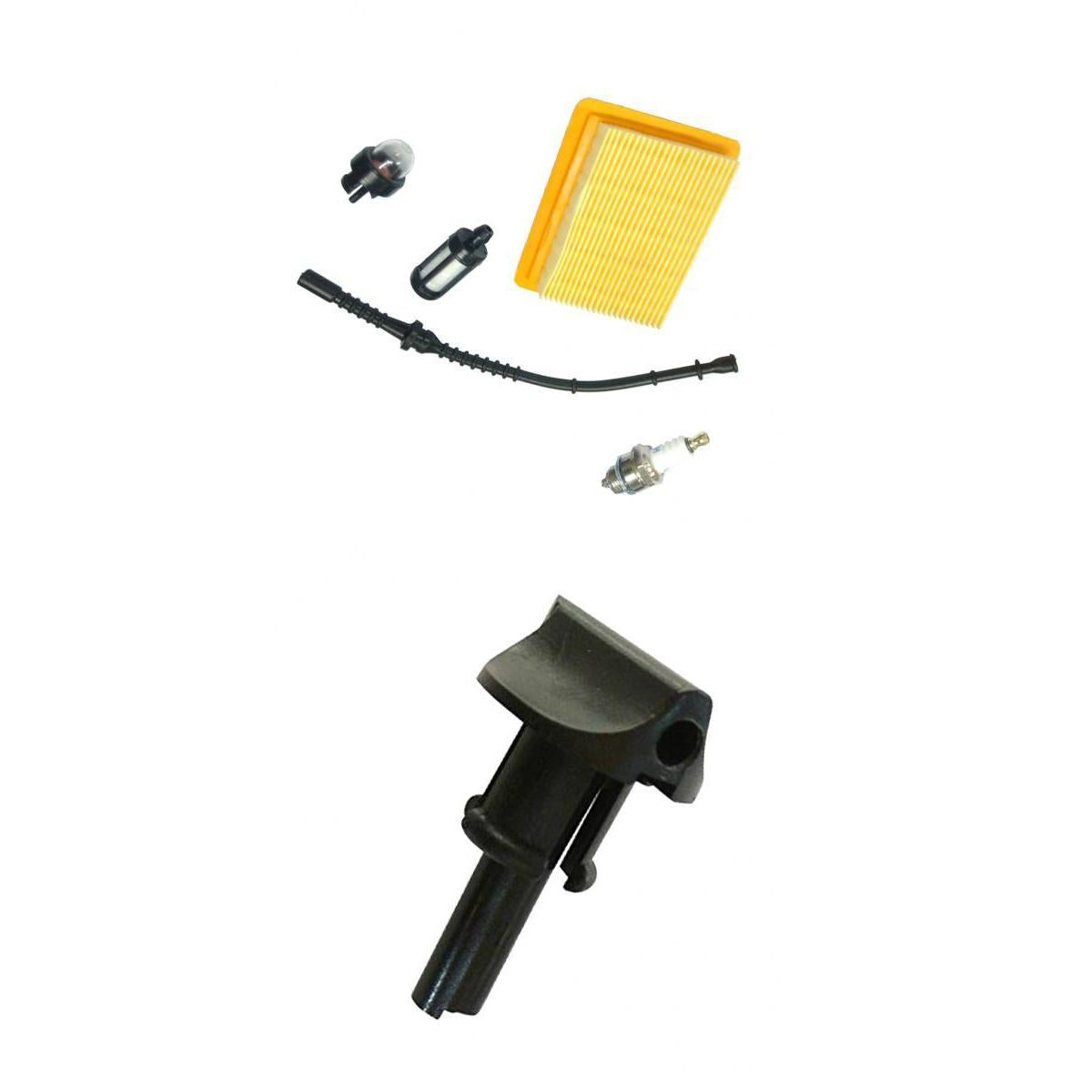 Air Filter Fuel Filter &Choke Lever Knob for STIHL FS120 FS200 FS250 FS300