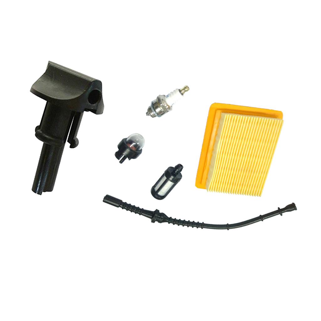 Air Filter Fuel Filter &Choke Lever Knob for STIHL FS120 FS200 FS250 FS300