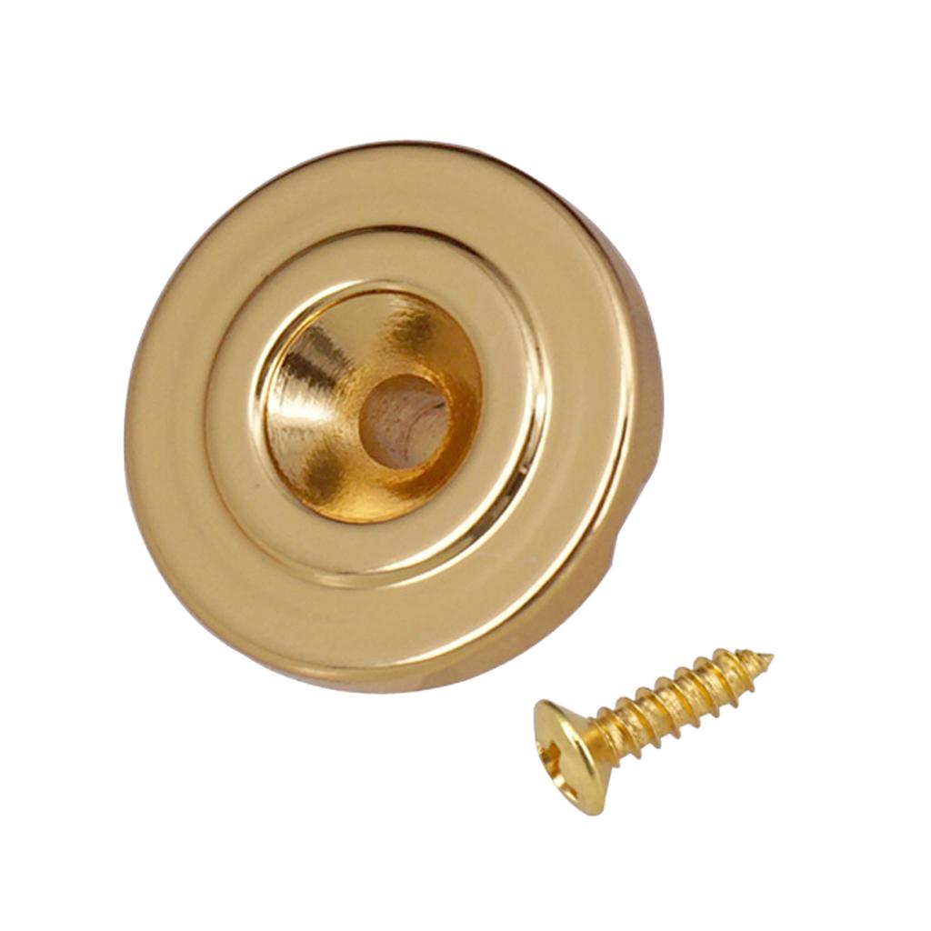 2 Pcs Bass String Tree String Retainer +1/4 Jack Plug Socket for TL Guitar "