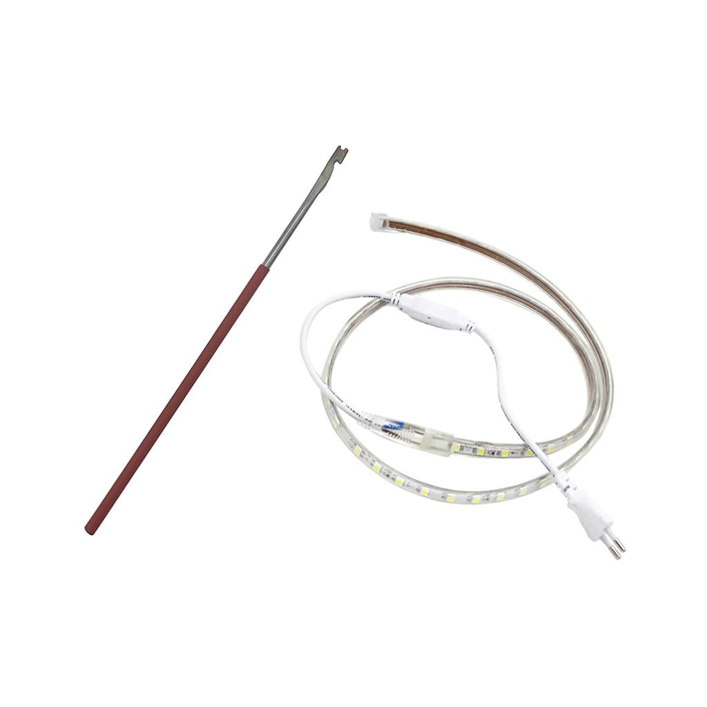 100cm Leak Light for Sax Repair Tool+Clarinet Flute Saxophone Spring Hook