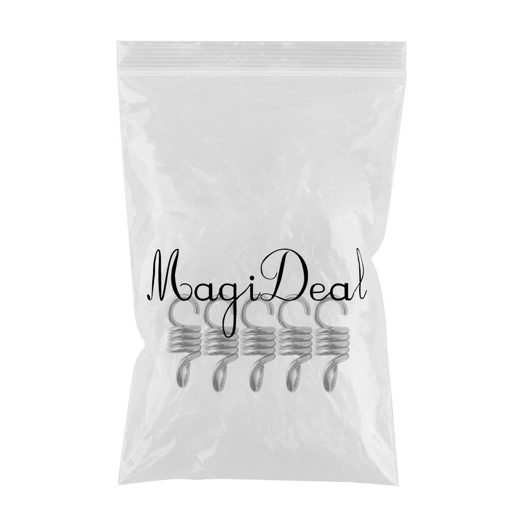 5Pcs Extension Spring Suspension Hook Hanger for Garden Swing Hammock Chair