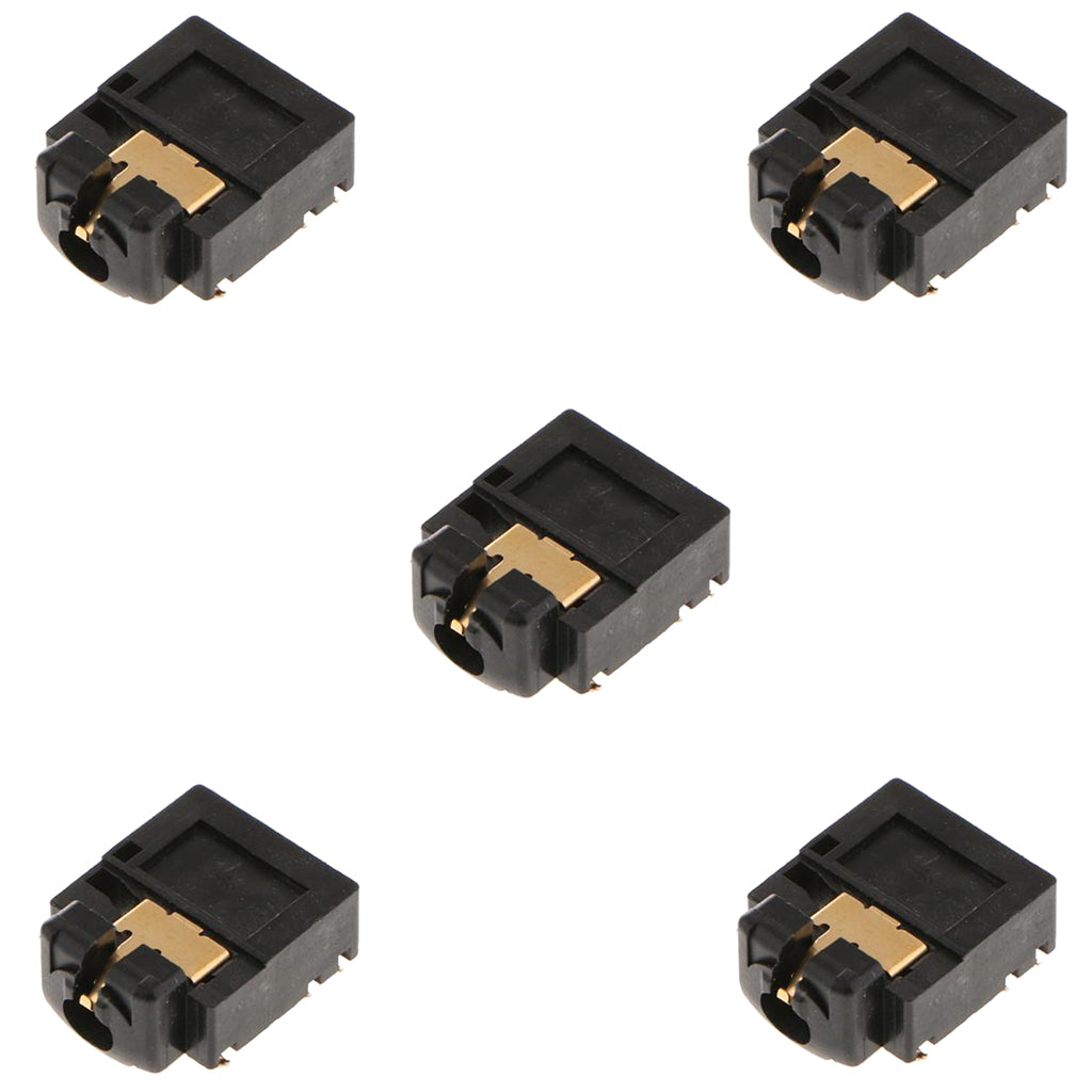 5x 3.5mm Jack Headset Headphone Audio Component Port For one Controller