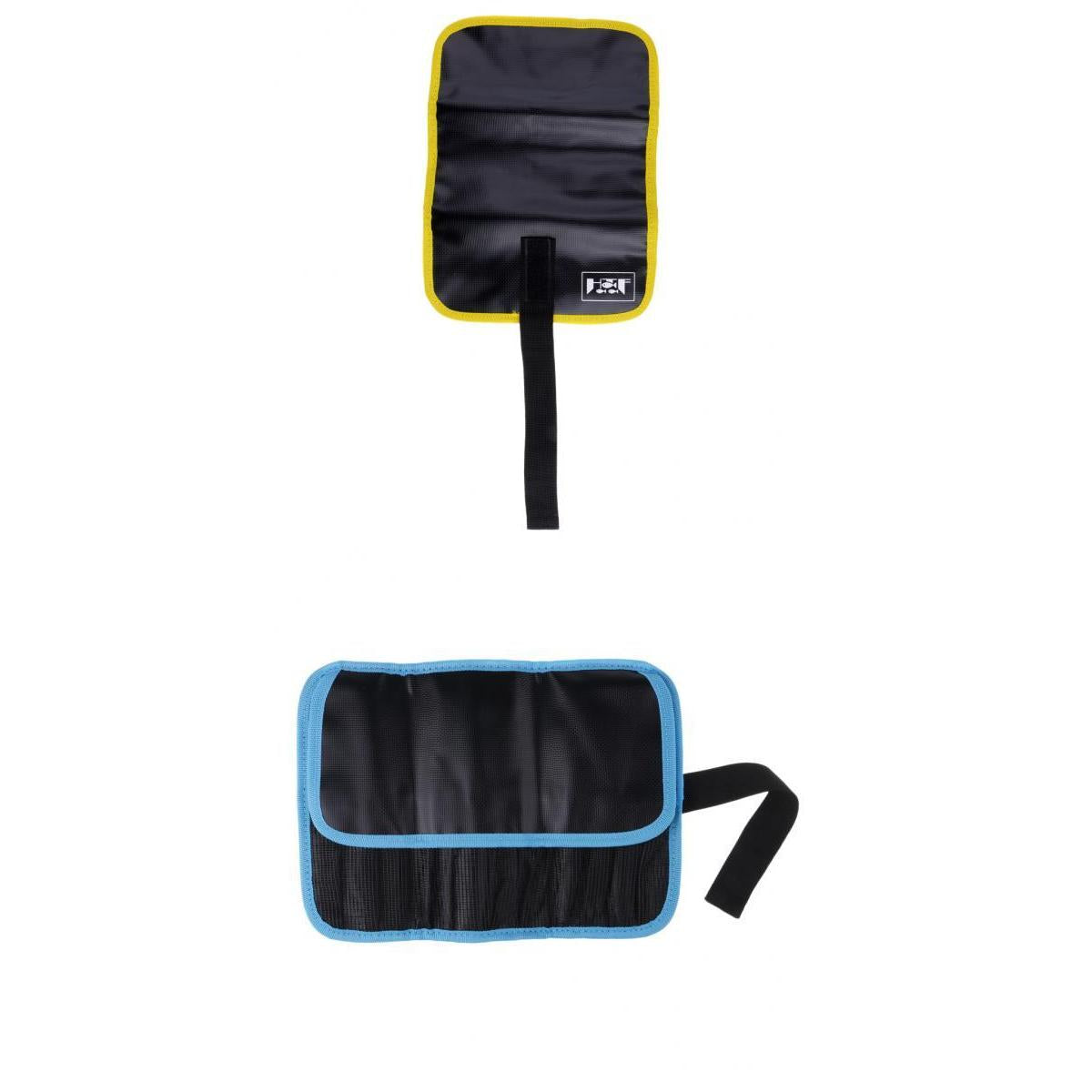 2pcs Fishing Jig Lure Bags Pockets Tackle Gear Bag 12 Holes On Roll