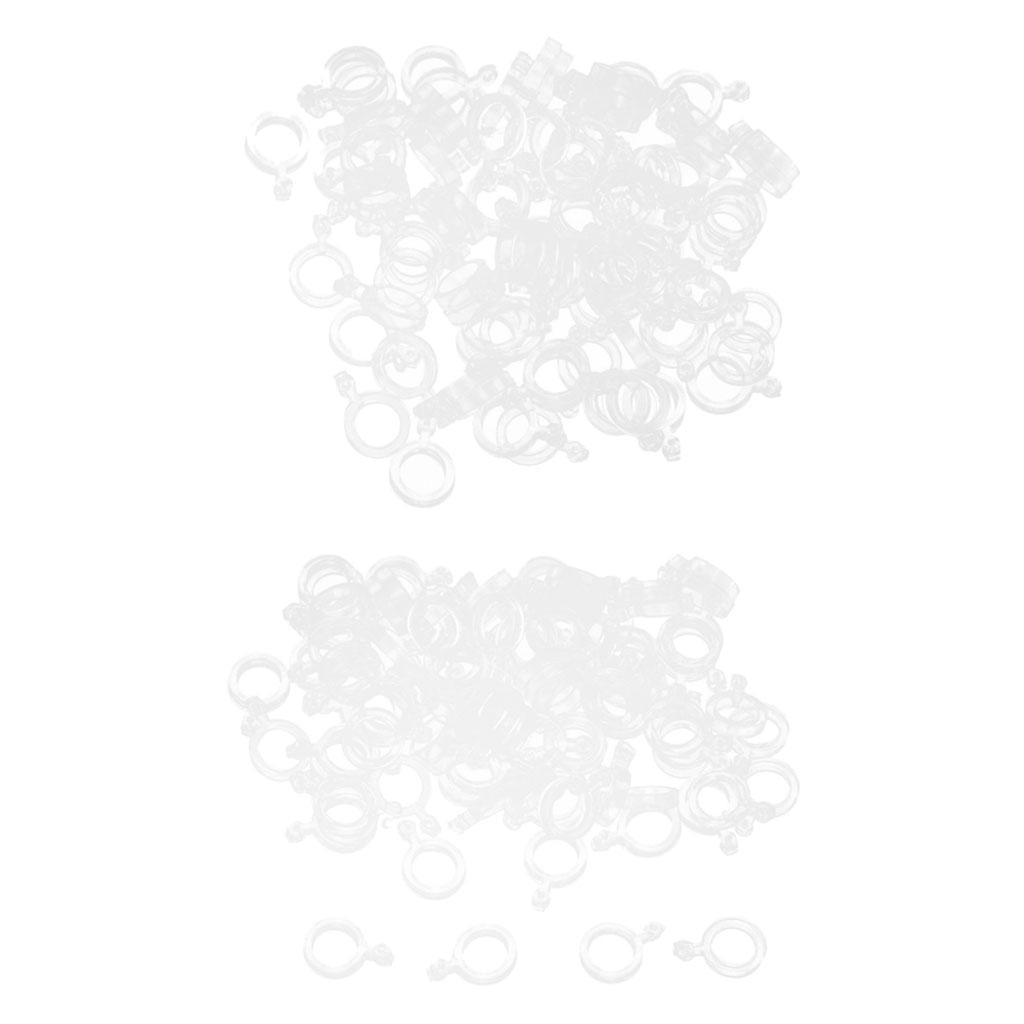 200pcs Elastic Rubber Carp Pellet Bait Bands for Carp Coarse Fishing Tackle