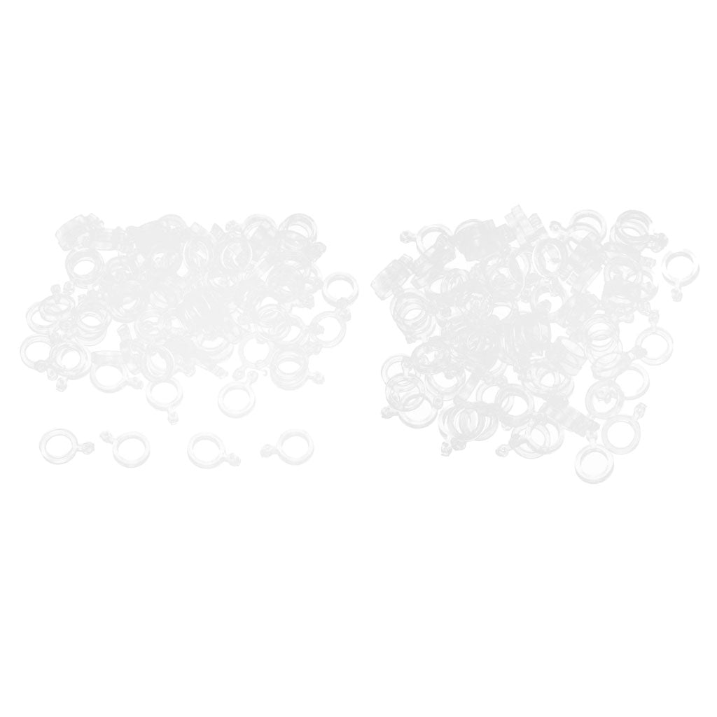 200pcs Elastic Rubber Carp Pellet Bait Bands for Carp Coarse Fishing Tackle