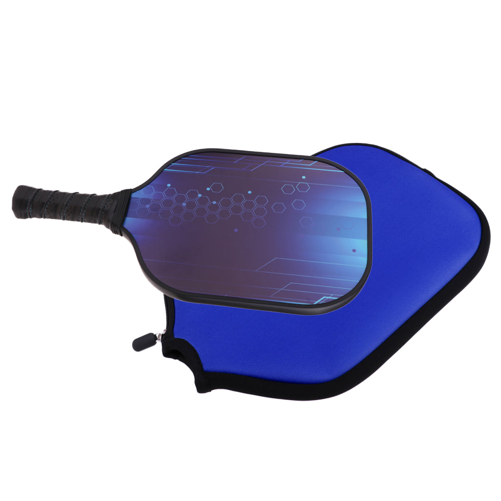 Carbon Fiber Honeycomb Composite Core Pickleball Paddle Racket & Case Cover