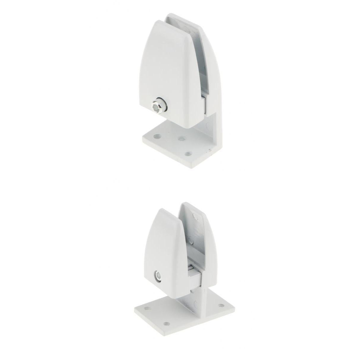 2 Office Partition Support Desk Divider Privacy Screen Panel Clamp Clip