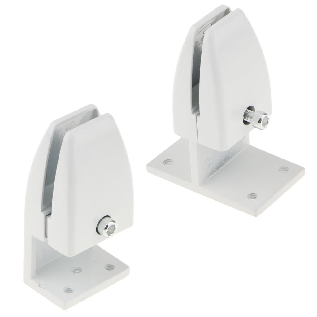 2 Office Partition Support Desk Divider Privacy Screen Panel Clamp Clip