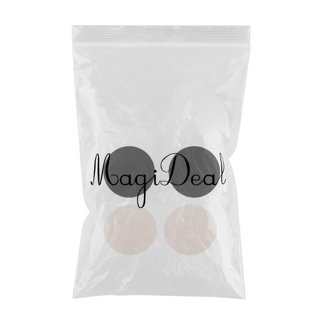 20 Pairs Round Adhesive Pasties Nipple Cover Bra Sticker Breast Petals