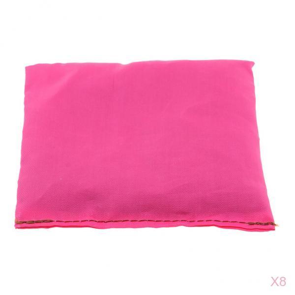 8pcs Double Layer Cornhole Bag - Bean Bag for Tossing Corn Hole Game Rose
