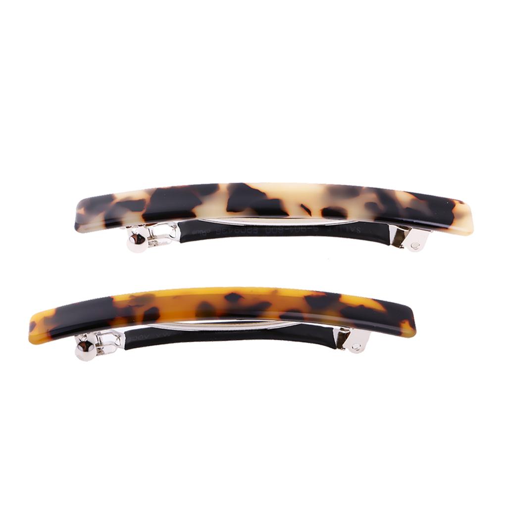 2Pieces Fashion Women Spring Hair Clip Barrette Hairpin Jewelry Accessory