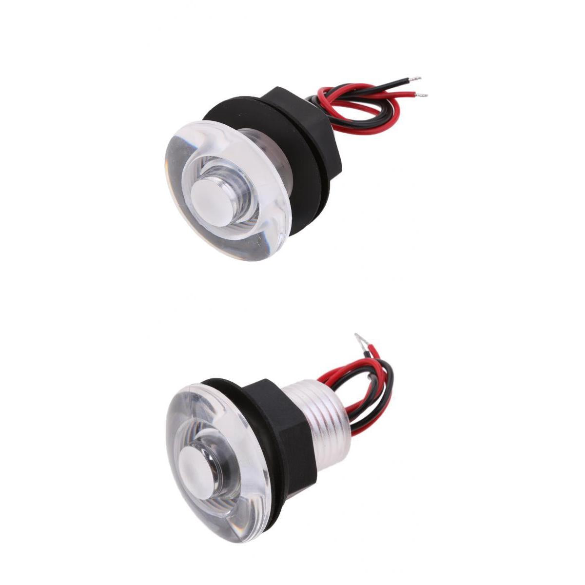 12V 5W Boat Livewell Courtesy Stair LED Light Lamp Waterproof Blue +White