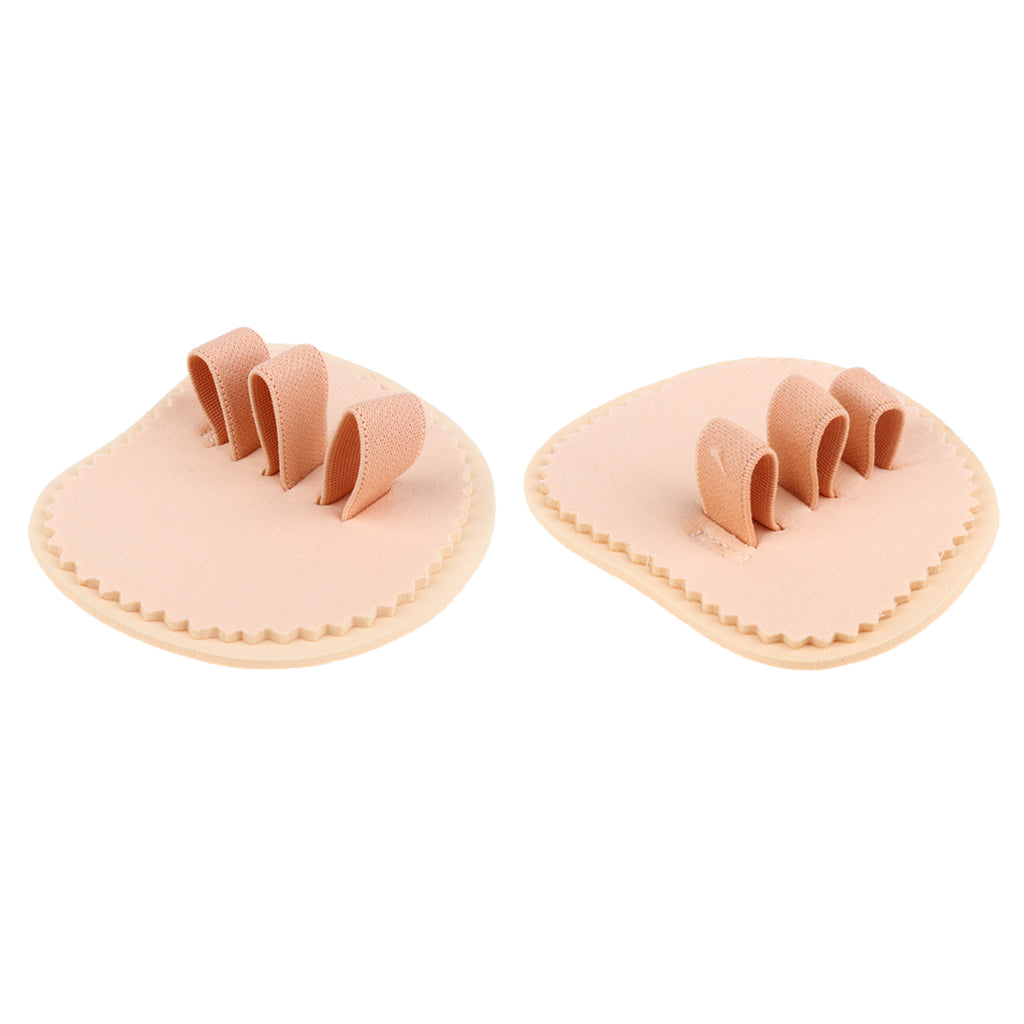 2Pieces Toe Straightener Corrector Hammer Crooked Foot Protectors Three Toe