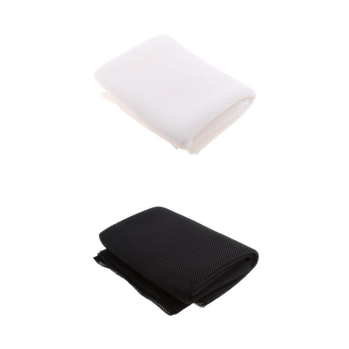 2Pieces Speaker Grill Cloth Stereo Gille Fabric Speaker Mesh Cloth
