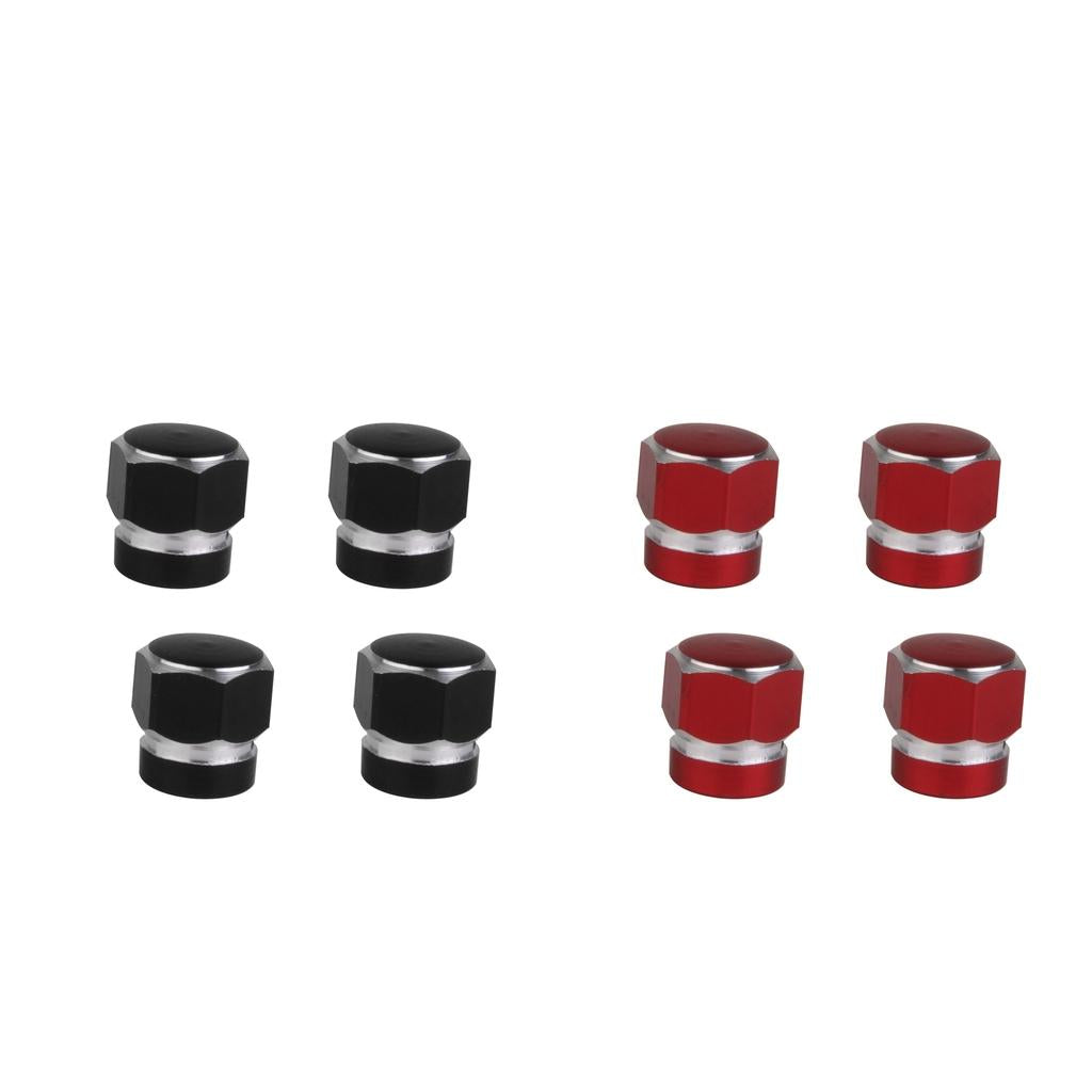 8pcs Alloy Car Motorcycle Bicycle Wheel Tire Tyre Stem Air Valve Cap Covers