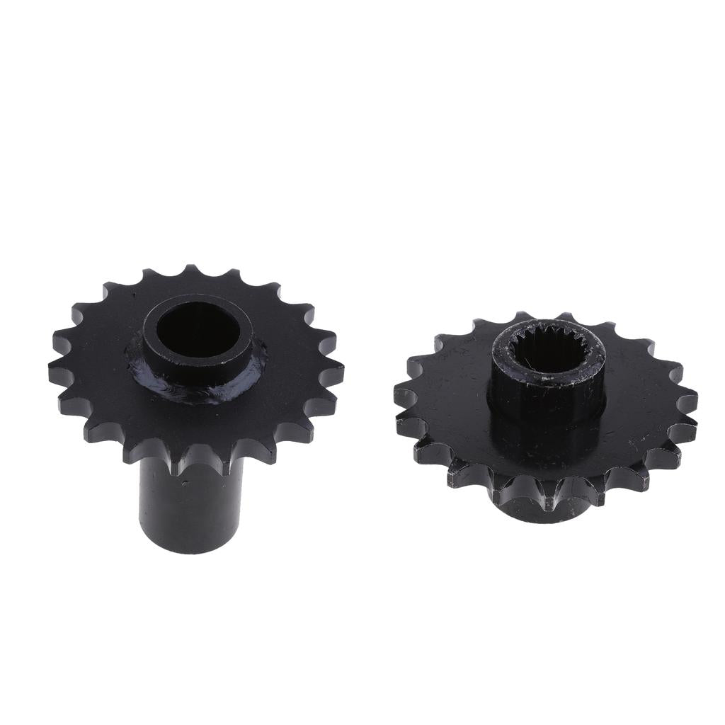 2Pcs 19T 428 Front Chain Sprocket Cog GY6 150cc Quad Dirt Bike ATV Buggy