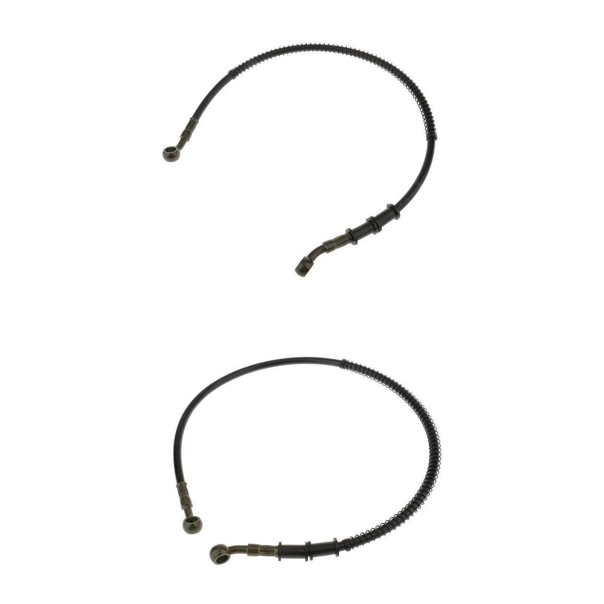 2Pcs Motorcycle ATV Pit Bike Brake Clutch Oil Hose Line Pipe 60cm & 70cm