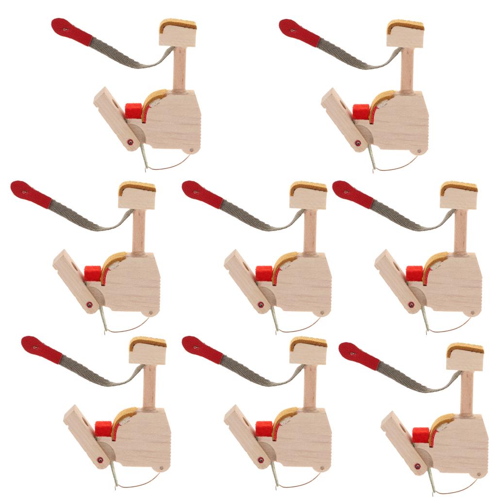 8pcs Wooden Piano Hammer Butt for Upright/Vertical Piano Parts