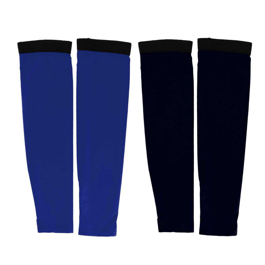 Bike Golf Arm Sleeves Sun Protection Cuff Cover Arm Warmer Dark Blue &Navy