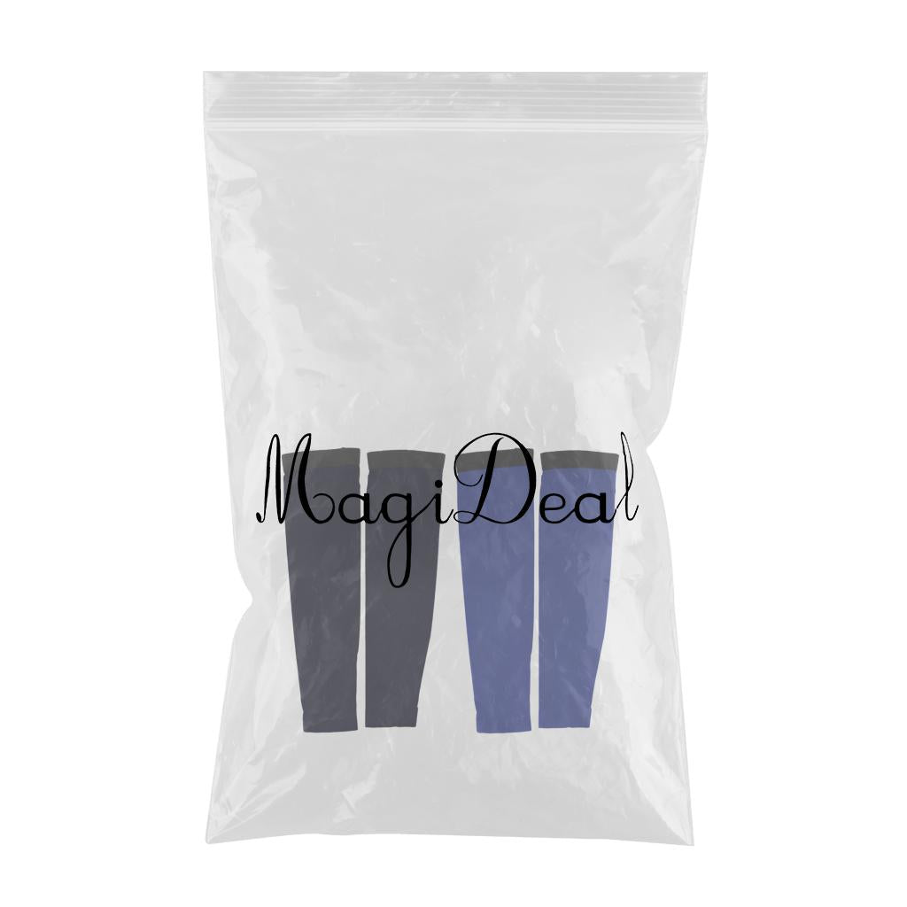 Bike Golf Arm Sleeves Sun Protection Cuff Cover Arm Warmer Dark Blue &Navy