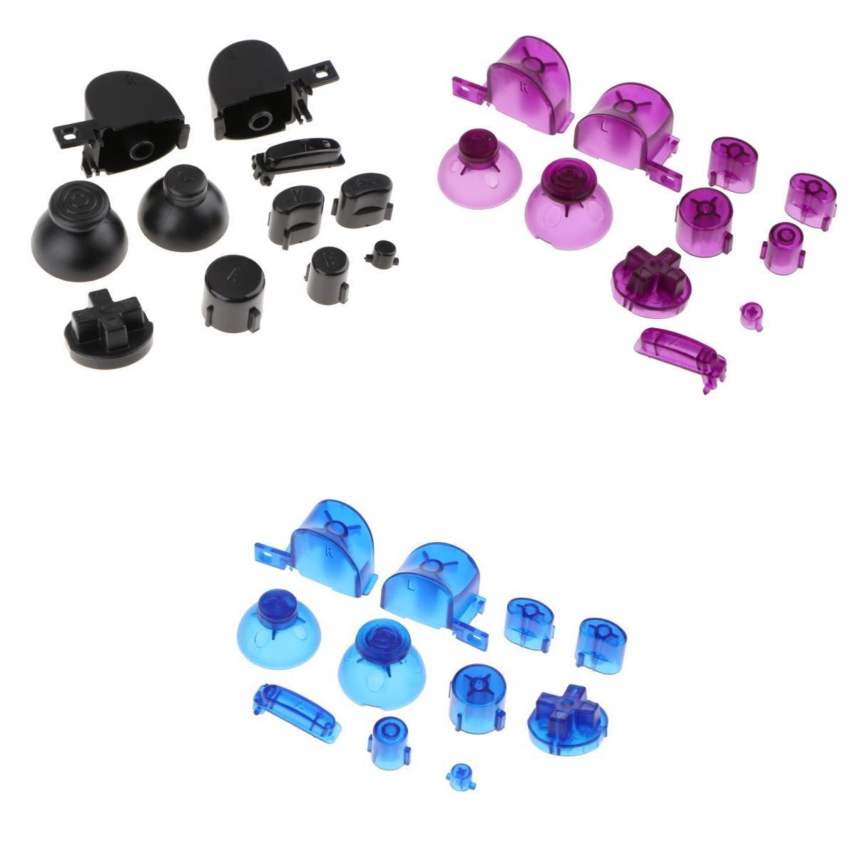 3 Set ABXYZ Button + Thumbsticks D-pad Mod Kit for Nintendo NGC GameCube