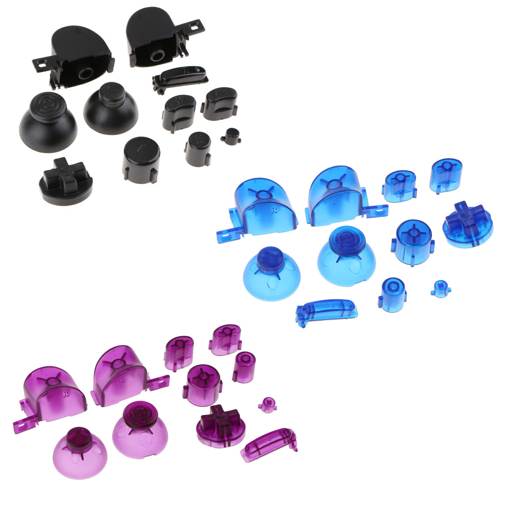 3 Set ABXYZ Button + Thumbsticks D-pad Mod Kit for Nintendo NGC GameCube