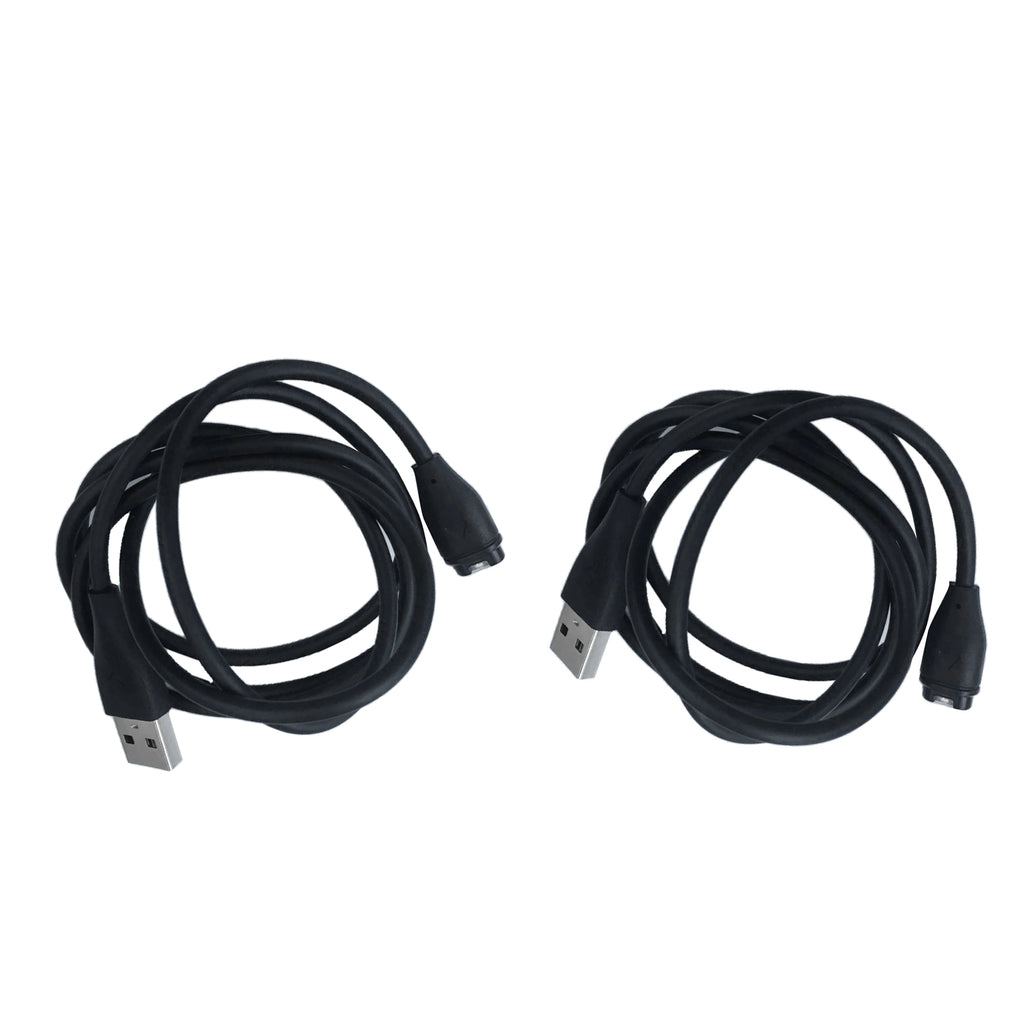 2 X Replacement USB Charging Cable for Garmin fenix5/5x/5s SmartWatch Black