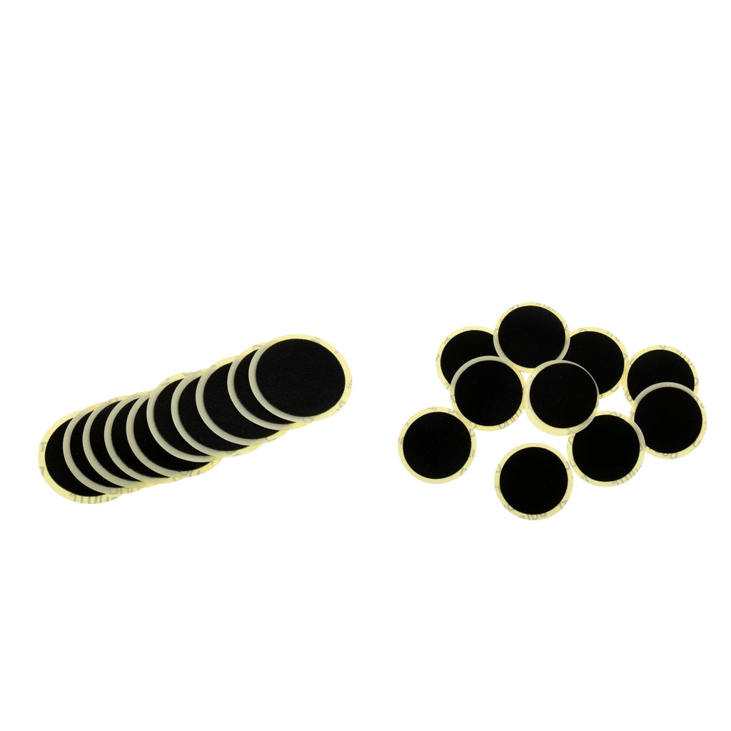 30pcs 25mm Bicycle Bike Puncture Repair Inner Tube Tyre Patches Repair Tools