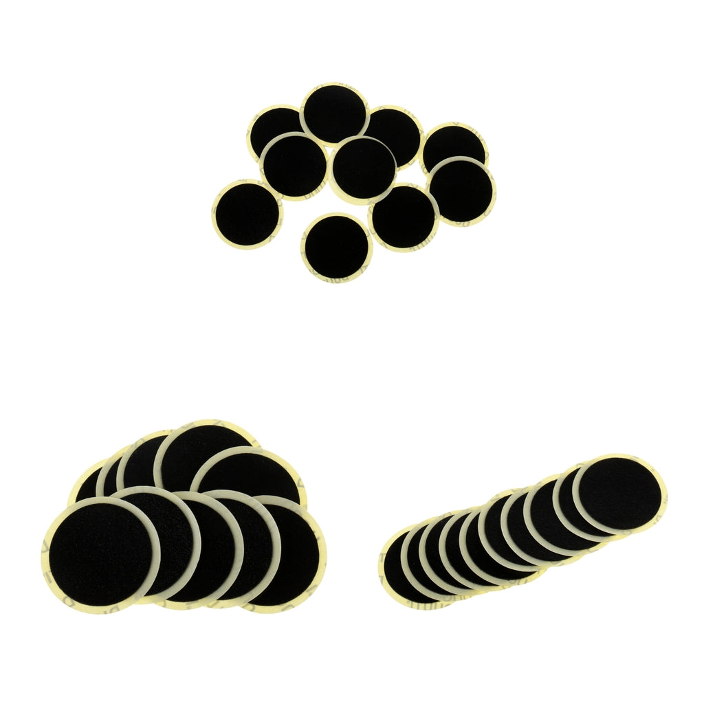 30pcs 25mm Bicycle Bike Puncture Repair Inner Tube Tyre Patches Repair Tools