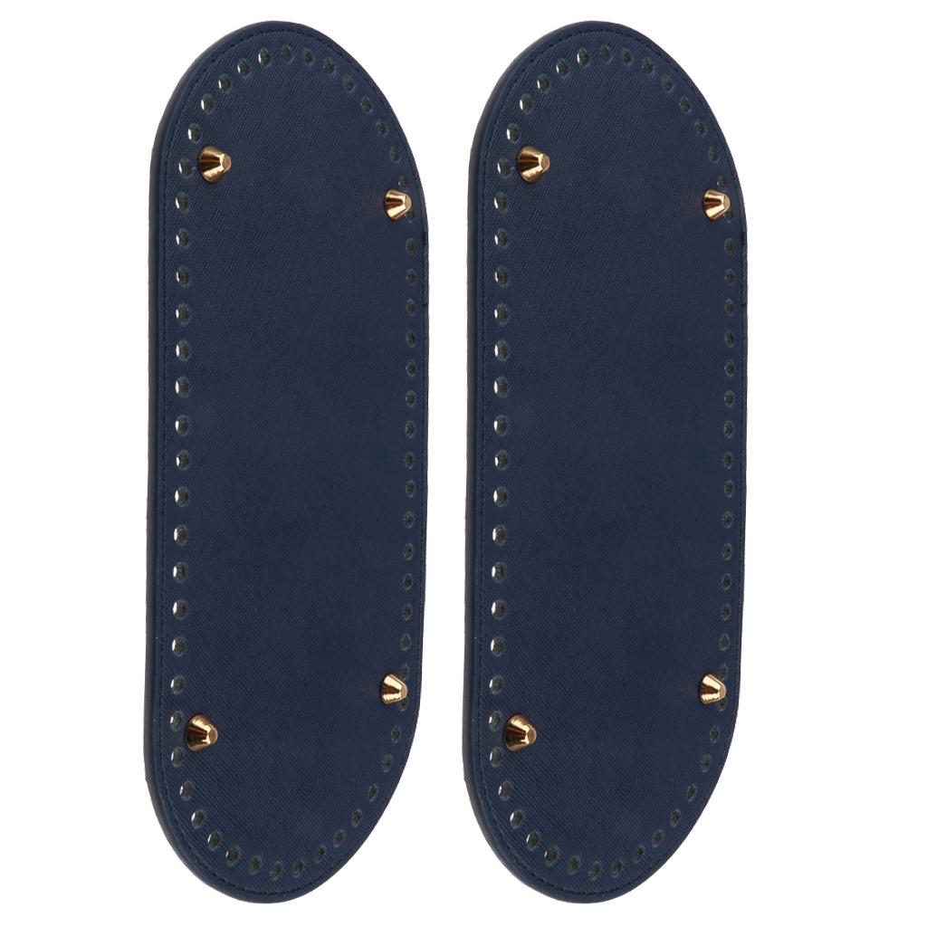 2pcs 60 Holes Nail Bag Bottom Shaper Bag Cushion Pad for Hand-made DIY Bags