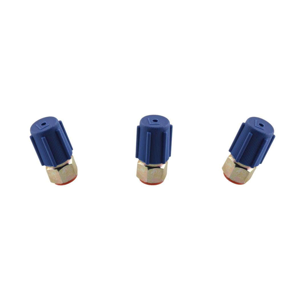 3x A/C Charging Low Side Port Adapter Retrofit R12 to R134a Quick Disconnect