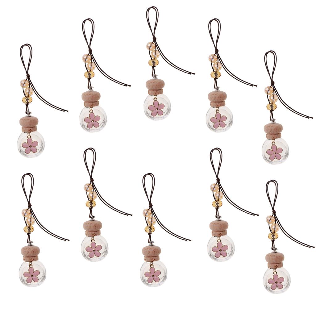 10x Car Home Perfume Bottle Hanging Air Freshener Diffuser Fragrance Bottle