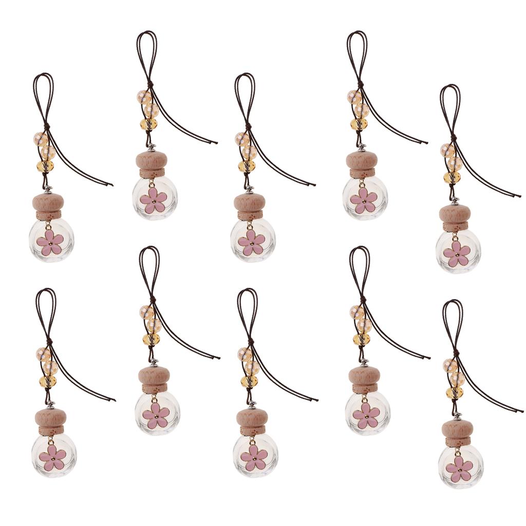 10x Car Home Perfume Bottle Hanging Air Freshener Diffuser Fragrance Bottle