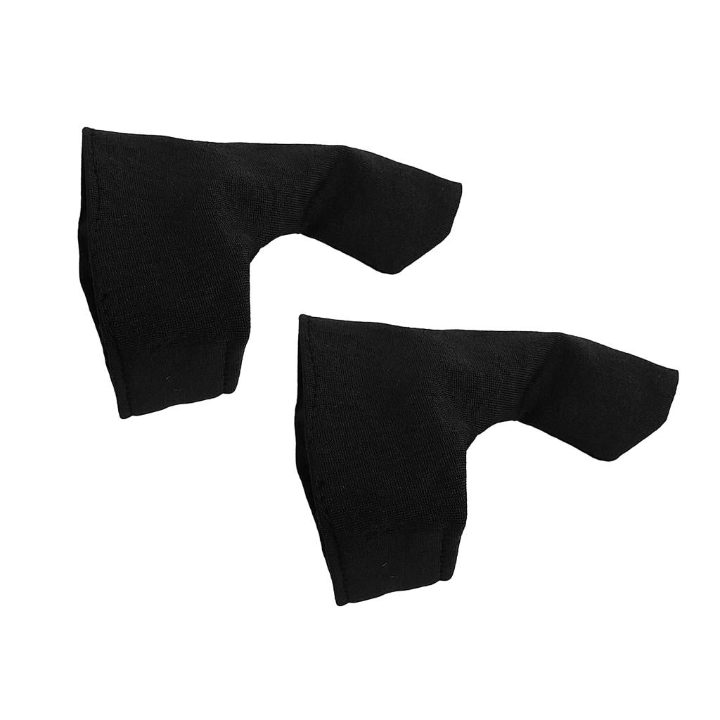 2Pcs Universal Bowling Thumb Saver Finger Grip Protector Replacement Black
