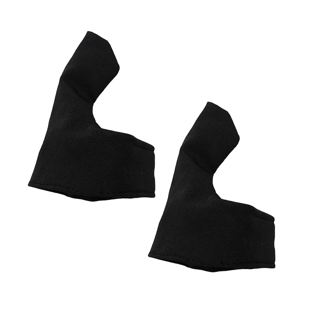 2Pcs Universal Bowling Thumb Saver Finger Grip Protector Replacement Black