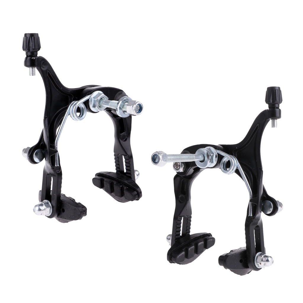 1 Set Long Arm Clamp Side Pull Caliper Brake Friction Wheel Brake Rear Front