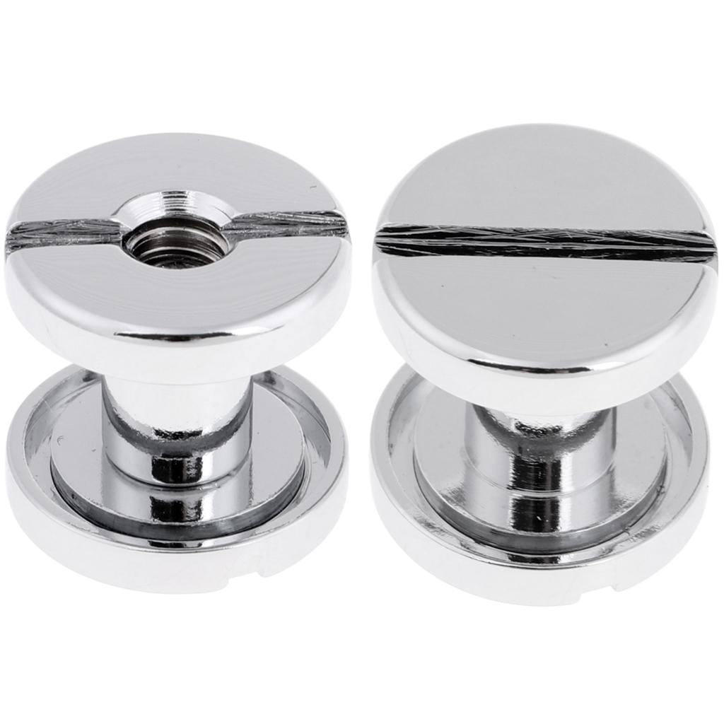 3Pcs Scuba Diving Dive Book Screw Back Plate for Scuba Diving BCD Equipment