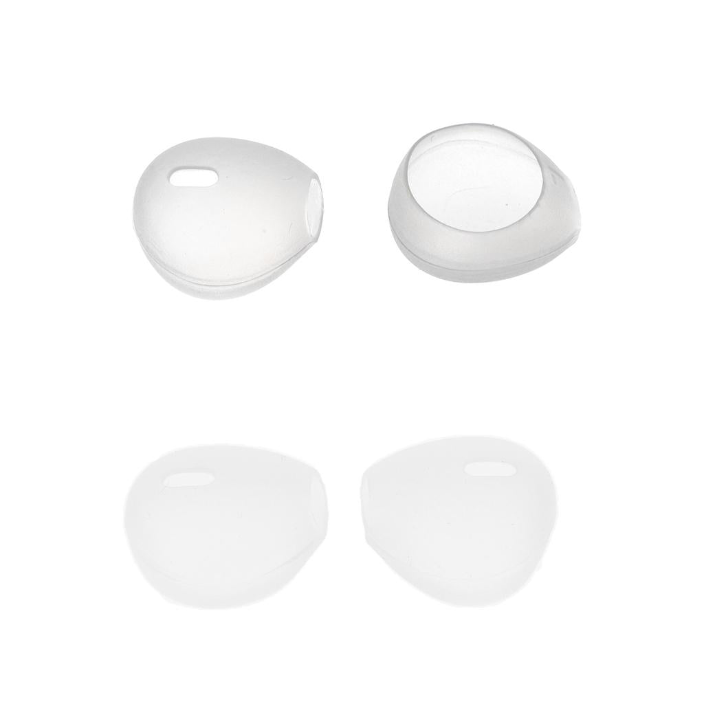 2Pairs Silicone Earbuds Eartips Caps for Apple AirPods iPhone 7 Earpods