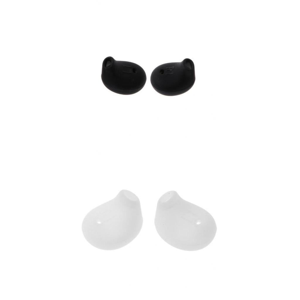 2 Pairs Silicone Gel Earbuds Eartips Caps for Samsung Galaxy S6 Edge